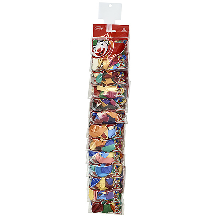 Шар латексный на стрип-ленте 8" "Ассорти", пастель и декоратор, набор 15 шт., цвета МИКС 