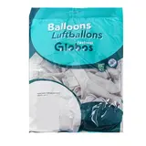 Шар латексный 12", металл, набор 25 шт., цвет серебристый  - фото 2