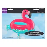 Шар фольгированный 30" "Фламинго на воде"  - фото 2