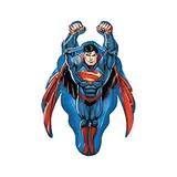 Шар фольгированный 23" "Супермен летящий" 