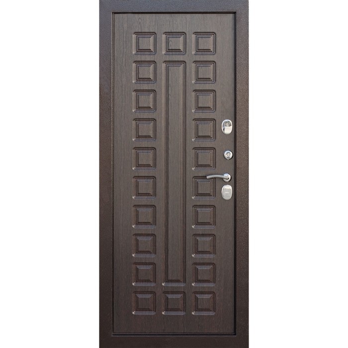 Дверь входная 11 см ISOTERMA Медный антик Венге 2050х860 (правая) 
