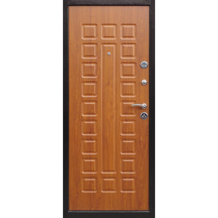 Дверь входная Йошкар Золотистый дуб 2050х860 (левая) 