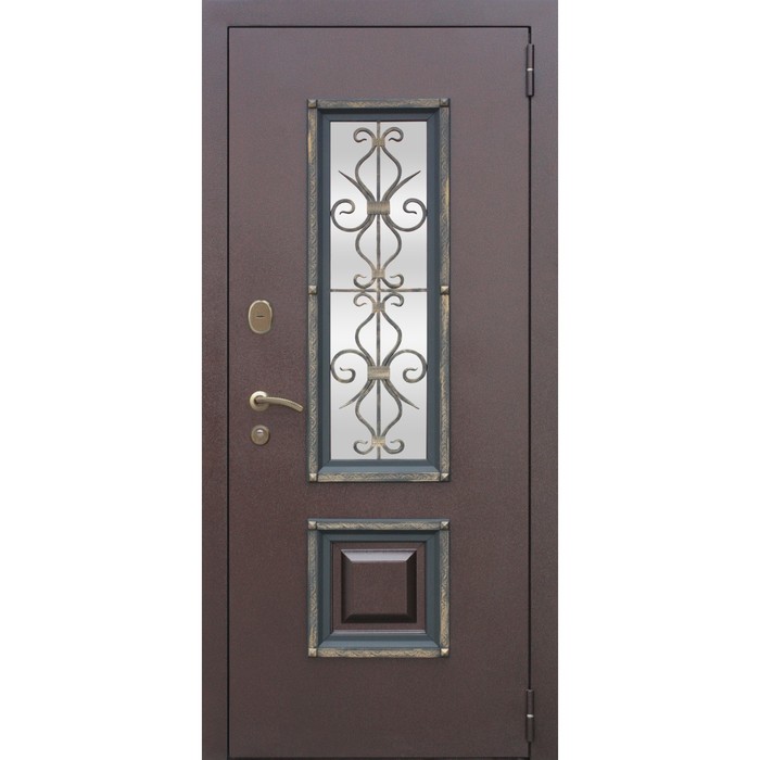 Дверь входная Венеция Белый ясень 2050х960 (левая) 