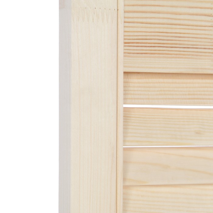 Двери жалюзийные из ХВОИ, сорт А, 71,5×29,4×2 см, "Лесопилка 177" 