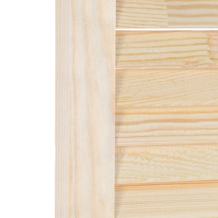 Двери жалюзийные из ХВОИ, сорт А, 201,3×29,4×2 см, "Лесопилка 177" 