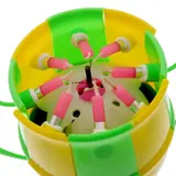 Свеча музыкальная в торт футбольный кубок "Поздравляем"  - фото 3