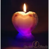 Свеча мигающая "Сердце"  - фото 3