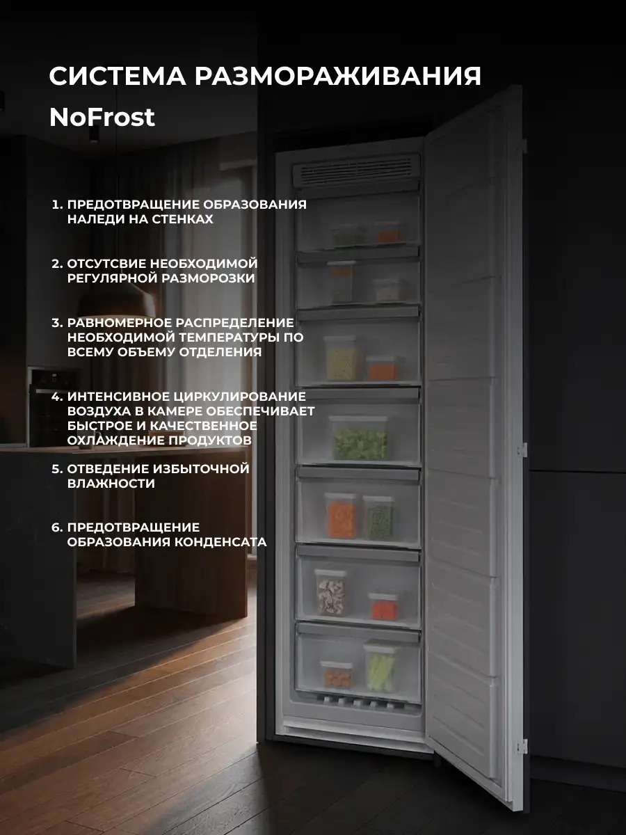 Встраиваемый морозильник Electrolux EUN7ND18S - фото 4