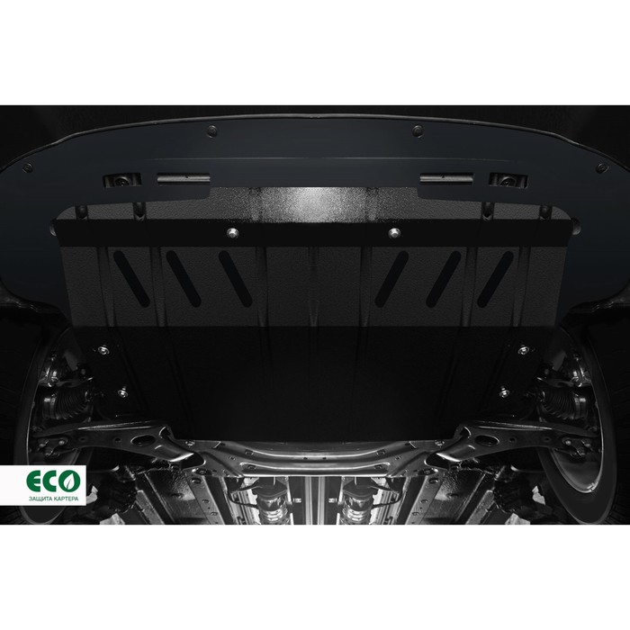 Комплект защиты радиатора и крепежа ECO HAVAL H9 (2015-2016) 2,0 бензин/2,0 дизель МКПП/АКПП 19486 