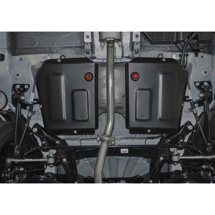 Защита топливного бака АвтоБРОНЯ Geely Emgrand X7 V - 1.8; 2.0 18-, ST 2 мм, 111.01919.1 