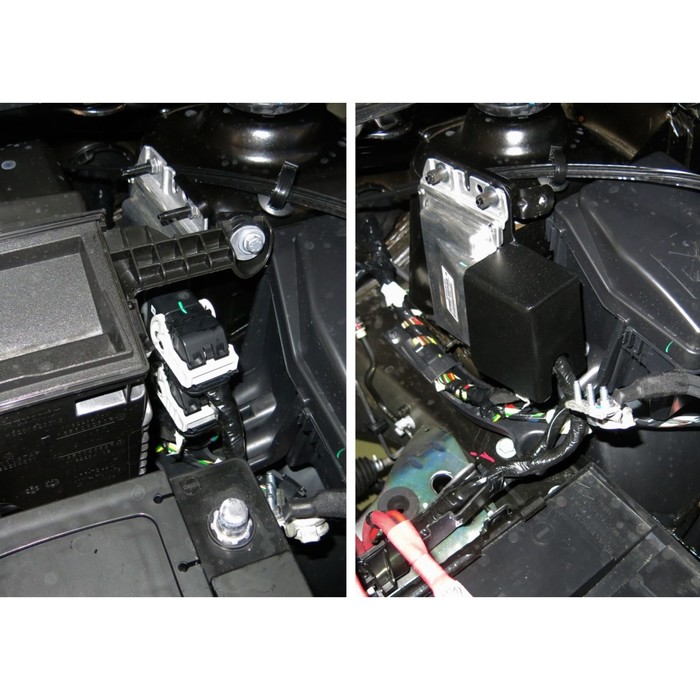 Защита электронного блока управления АвтоБРОНЯ для Lada Vesta седан, универсал (V - 1.6; 1.8) 2015-н.в., сталь 2 мм, с крепежом, 111.06035.1 