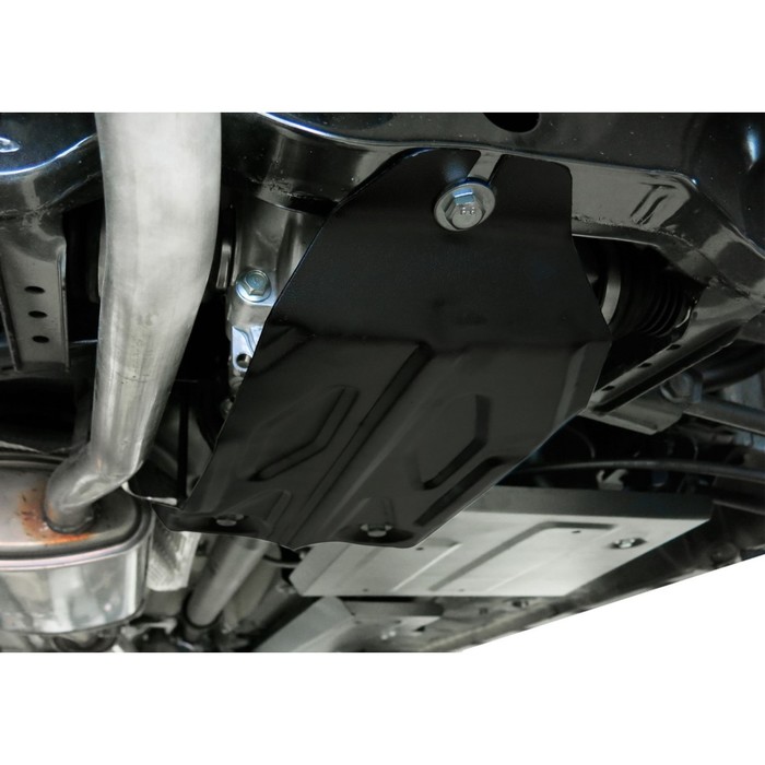 Защита редуктора АвтоБРОНЯ для Renault Kaptur (V - 2.0) 4WD 2016-н.в., сталь 2 мм, с крепежом, 111.04719.1 