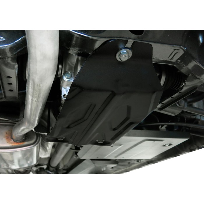 Защита редуктора Rival для Nissan Terrano III (V - 1.6; 2.0) 4WD 2014-2016 2016-н.в., сталь 2 мм, с крепежом, 111.4719.1 