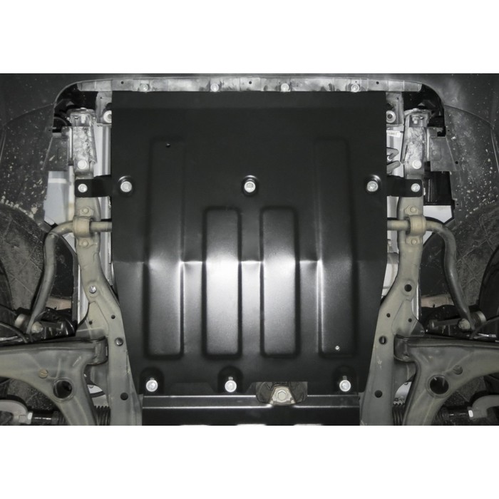 Защита картера и КПП Rival Volkswagen Crafter МКПП FWD 2017-н.в., st 2mm, 111.5858.1 