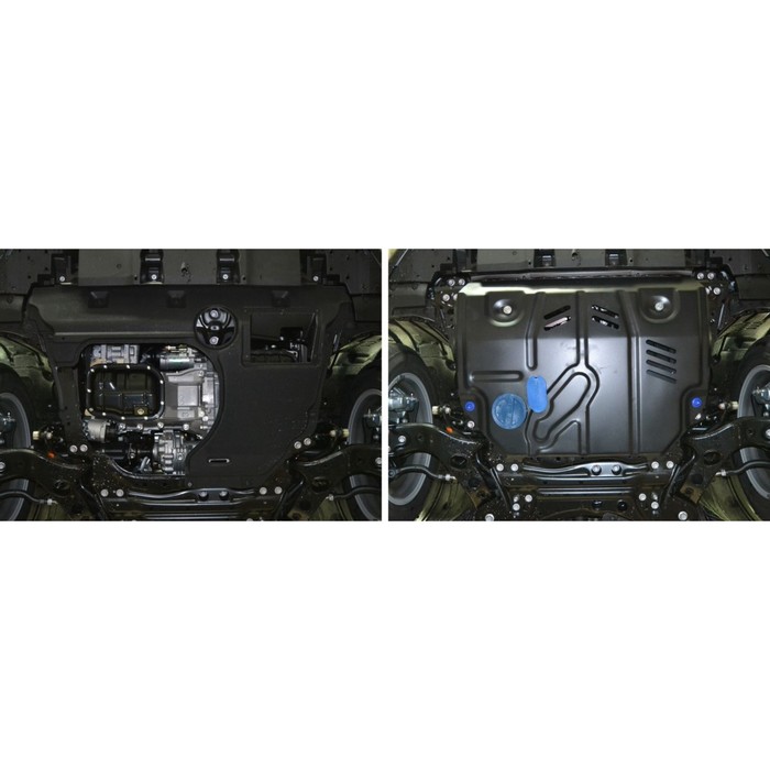 Защита картера и КПП Rival Lexus NX 200 I рестайлинг 2017-н.в., st 2mm, 111.3211.1 