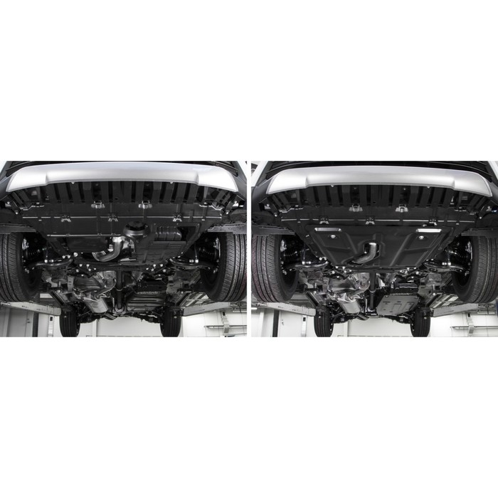 Защита картера, КПП, топлив.бака и редуктора Toyota Rav4 2015-2018, st 2mm, K111.9506.1 