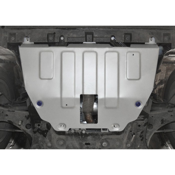 Защита картера и КПП Rival для Jeep Renegade (V - 1.4T (170 л.с.)) 4WD 2015-н.в., алюминий 4 мм, с крепежом, 333.2736.1 