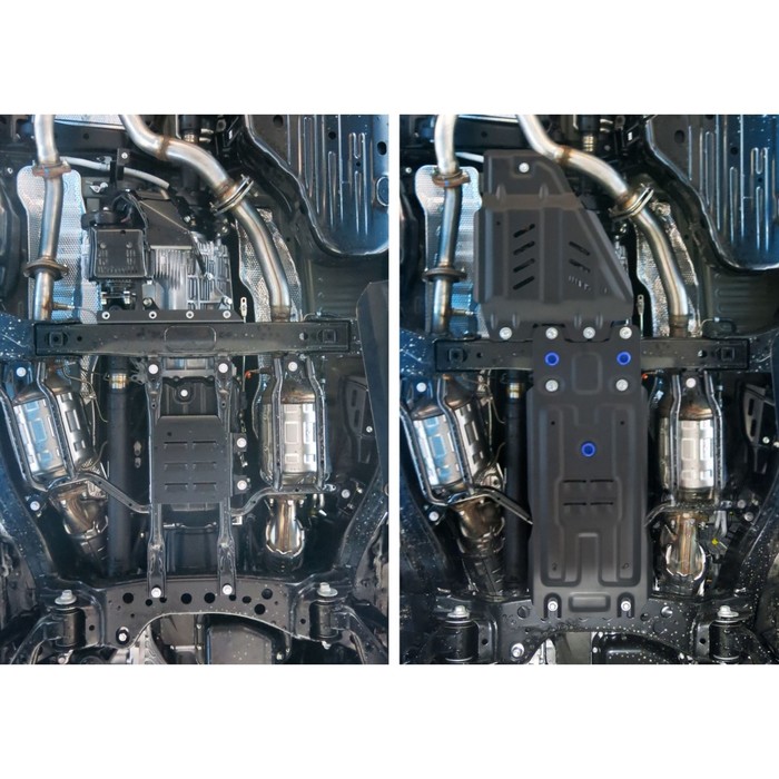 Защита КПП Rival для Lexus LX III рестайлинг 2015-н.в., st 2mm, 111.9507.1 