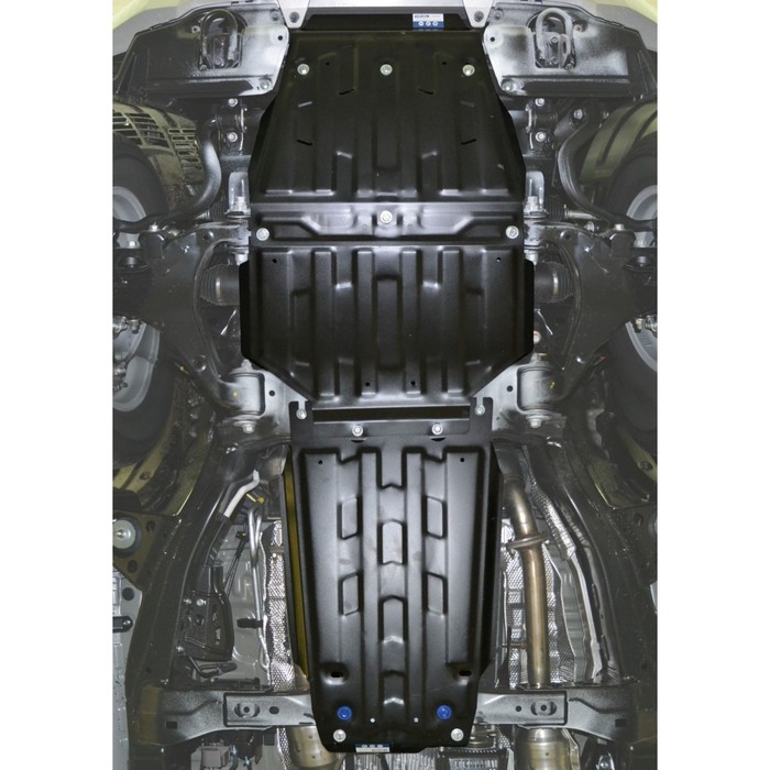 Защита картера Rival (ч.1) для Lexus LX III рестайлинг 2015-н.в., st 2mm, 111.5713.3 