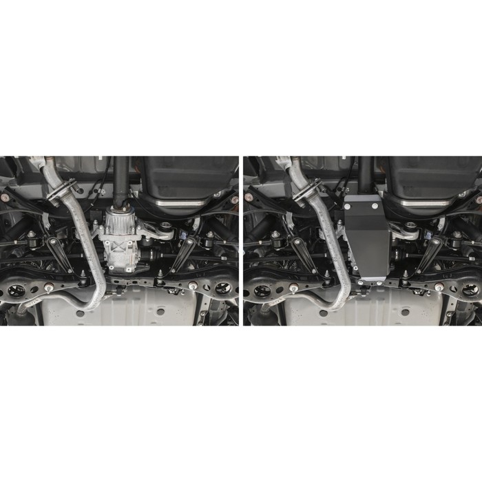 Защита редуктора Rival для Lexus NX 200 I (V - 2.0 150л.с.) 4WD 2014-2017, сталь 2 мм, с крепежом, 111.3216.1 