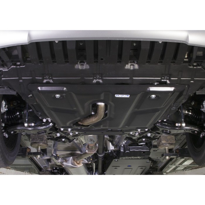 Защита картера и КПП Rival Toyota Rav4 III рест. АКПП 2010-2013, st 2mm, 111.9506.1 
