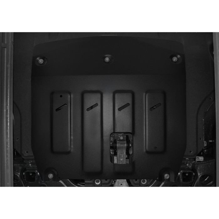 Защита картера и КПП Rival Hyundai Santa Fe IV 2018-н.в., st 2mm, 111.2373.1 
