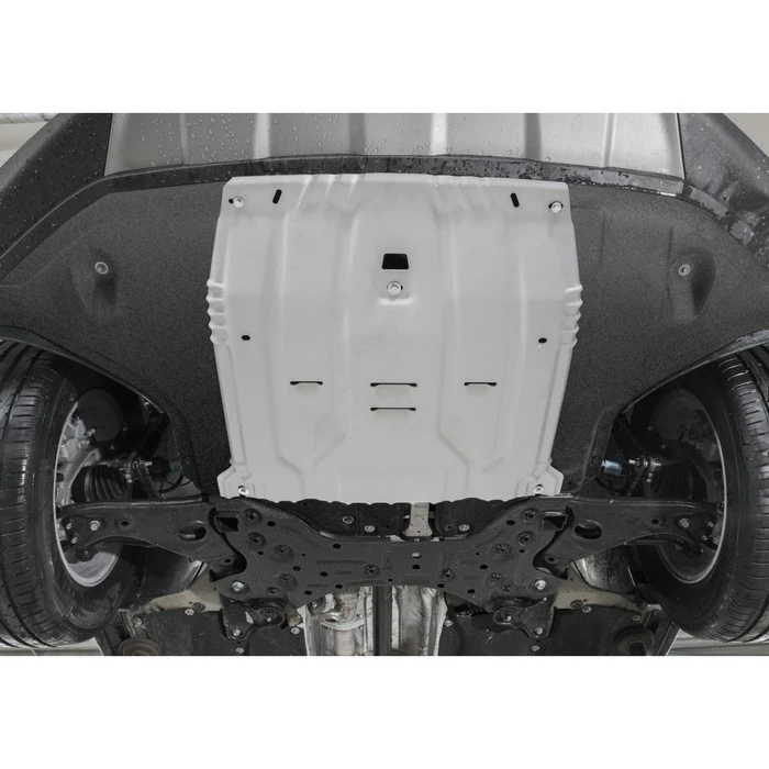 Защита картера и КПП Rival Kia Sportage IV 2016-2018, al 4mm, с крепежом, 333.2375.1 - фото 2