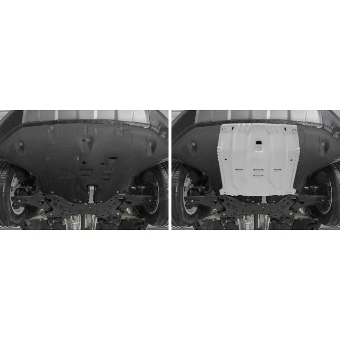 Защита картера и КПП Rival Kia Sportage IV 2016-2018, al 4mm, с крепежом, 333.2375.1 - фото 3