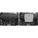 Защита картера и КПП Rival Kia Sportage IV 2016-2018, al 4mm, с крепежом, 333.2375.1 - фото 3