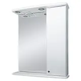 Шкаф-зеркало Misty "Астра-50", с подсветкой, правый 