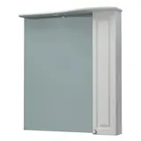 Шкаф-зеркало "Прованс 85С", белый ясень 