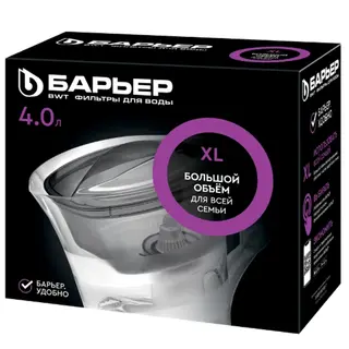 Фильтр-кувшин для воды Барьер Твист синий