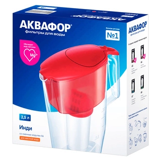 Водоочиститель кувшин Аквафор Инди Р87А6F (кобальт) - фото 5