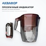 Фильтр для воды Аквафор Кувшин Гарри 3,9 л красный - фото 5