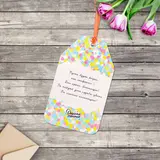 Открытка–шильдик «С Днём рождения», 15 × 9 см  - фото 2