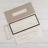 Деревянная открытка-приглашение "Универсальная" конгрев, цветы 