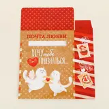 Набор валентинок «Почта любви», 10 шт  - фото 5