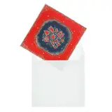 Открытка "С Новым Годом!" бархатный картон, подарки  - фото 3