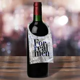 Шильдик на бутылку «Шрифт», 17 × 8 см  - фото 2