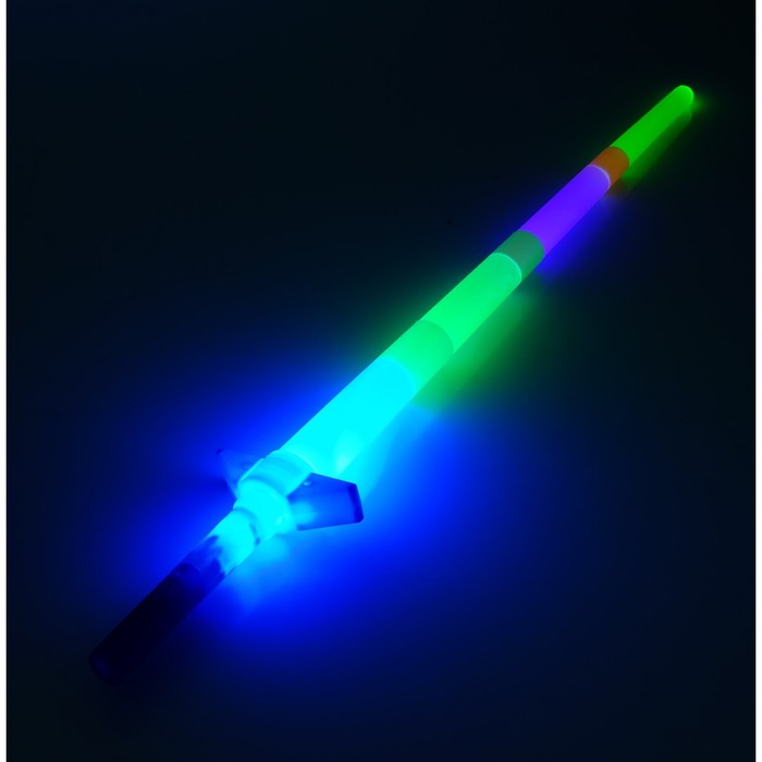 Меч световой «Яркий воин», световые эффекты, работает от батареек, цвета МИКС 