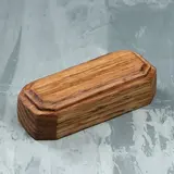 Подставка-подиум деревянная, 70 х 30 х 20 мм, массив дуба  - фото 3