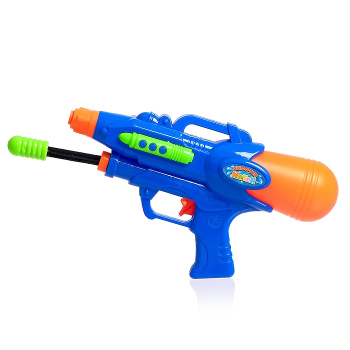 Водный пистолет «Град», с накачкой, 24,5 см, цвета МИКС 
