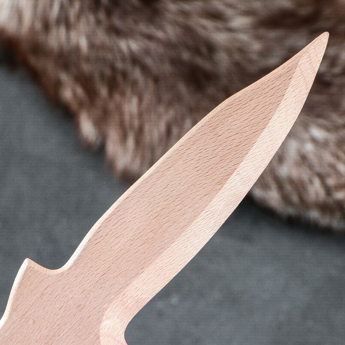Сувенир деревянный "Нож", 29 х 6 см, массив бука 