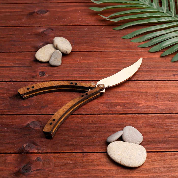 Сувенирное оружие "Нож-бабочка", 27 см 