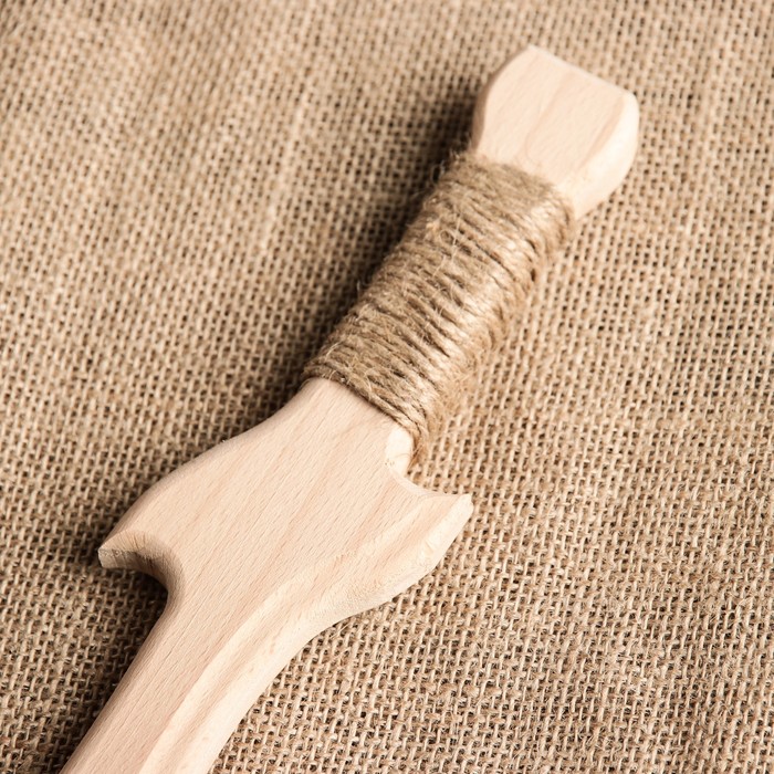 Сувенир деревянный "Нож боевой", 30 см, массив бука 