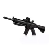 Автомат пневматический "М4", с лазером и прицелом 