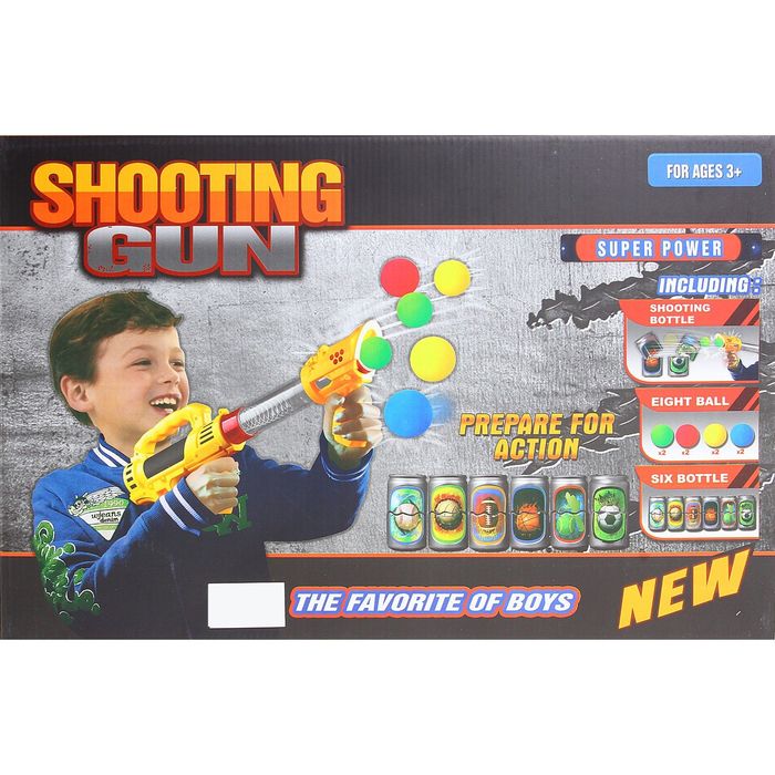 Игровой набор «Стрельба по баночкам» 