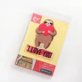 Топпер на торт 14,5x8 "Влюблённый ленивец"  - фото 3