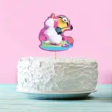 Топпер в торт "Мой единорог", Гадкий Я + наклейки 