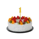 Топпер Цифра 1, желтый  - фото 2